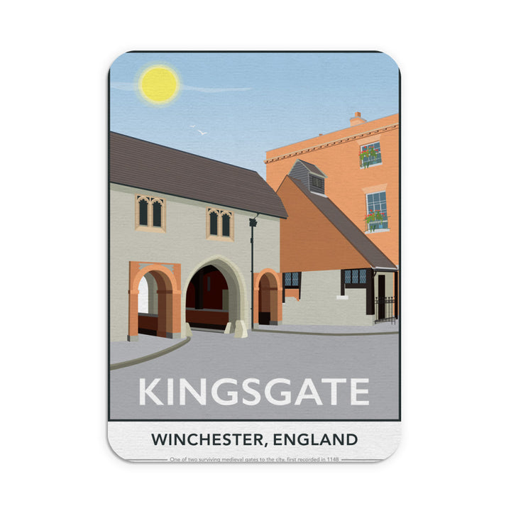 Kingsgate, Winchester, Hampshire Mouse mat
