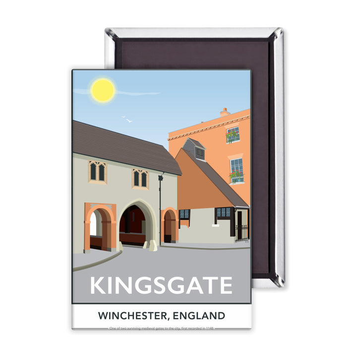 Kingsgate, Winchester, Hampshire Magnet