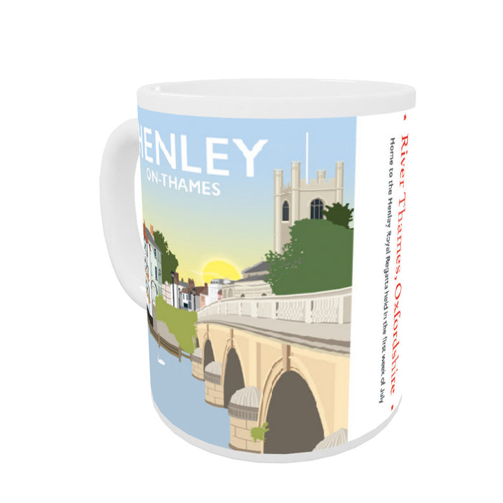 Henley on Thames, Henley On Thames, Oxfordshire Coloured Insert Mug