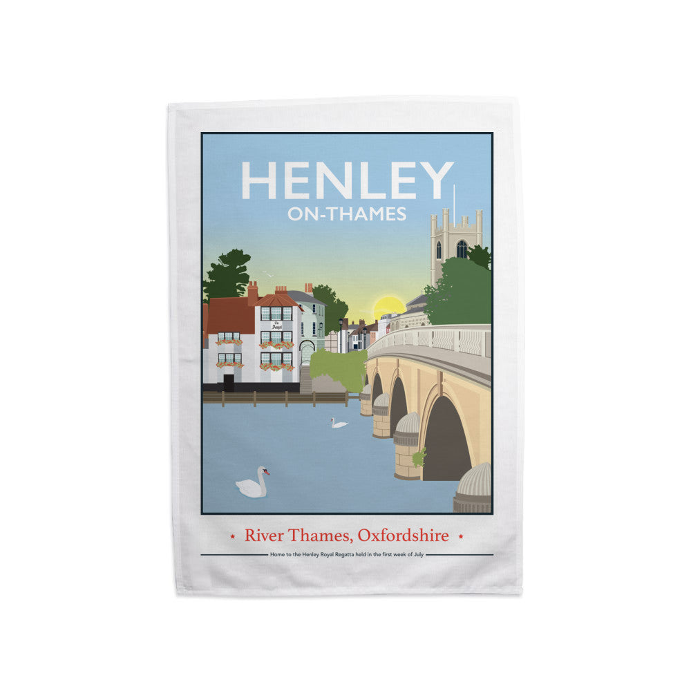 Henley on Thames, Henley On Thames, Oxfordshire Tea Towel