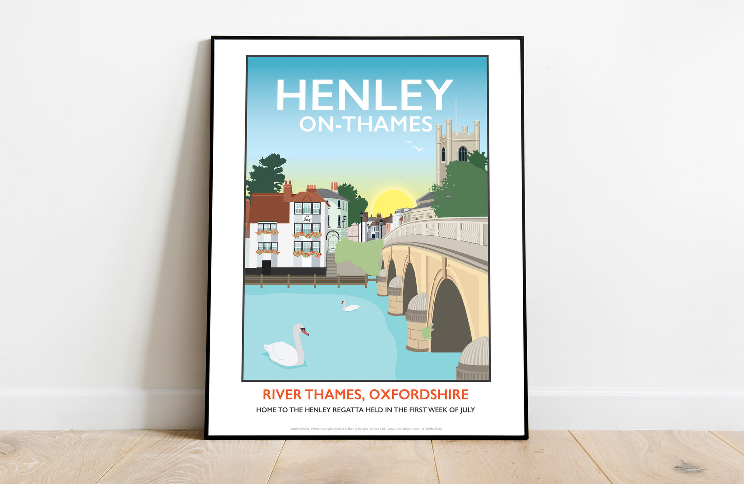 Henley on Thames, Henley On Thames, Oxfordshire - Art Print
