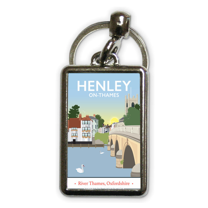 Henley on Thames, Henley On Thames, Oxfordshire Metal Keyring
