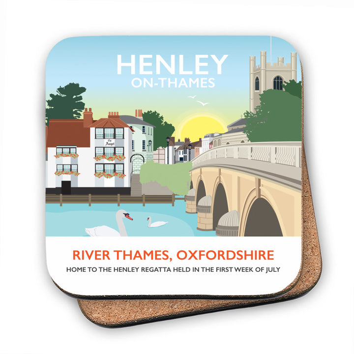 Henley on Thames, Henley On Thames, Oxfordshire MDF Coaster