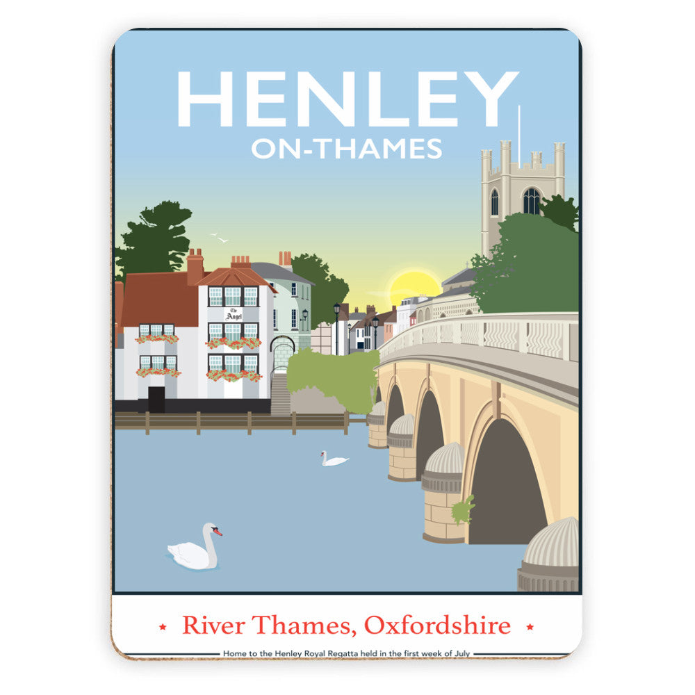 Henley on Thames, Henley On Thames, Oxfordshire Placemat