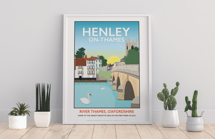 Henley on Thames, Henley On Thames, Oxfordshire - Art Print