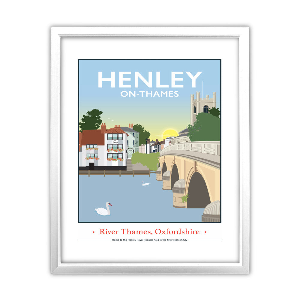 Henley on Thames, Henley On Thames, Oxfordshire - Art Print