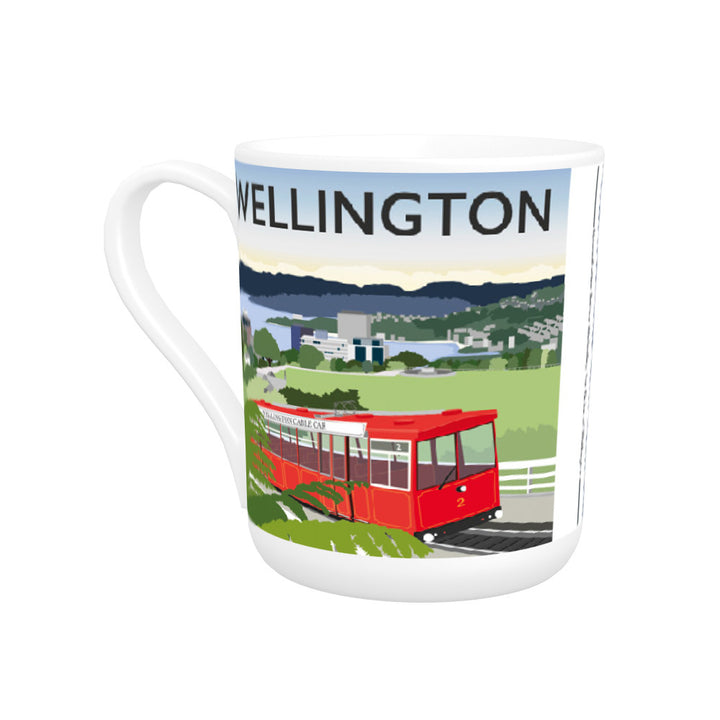 Wellington, North Island, New Zealand Bone China Mug