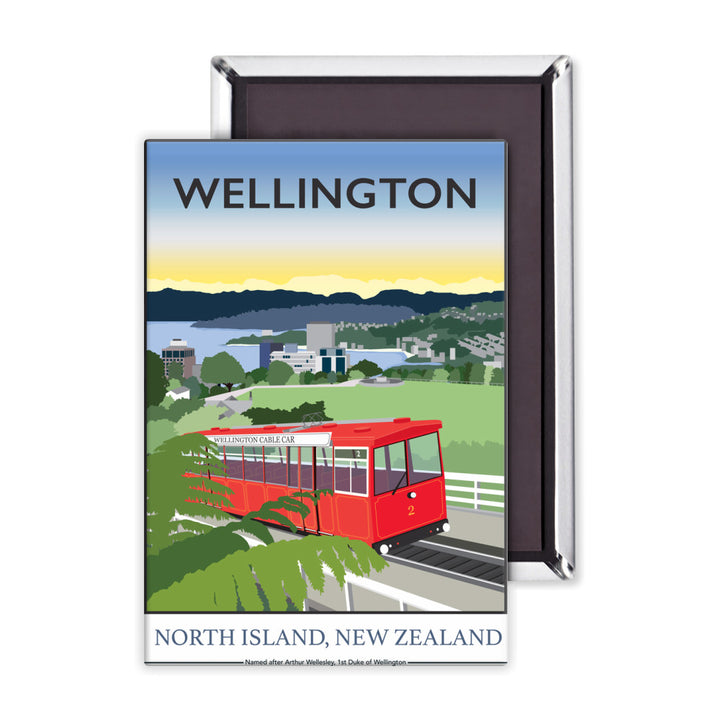 Wellington, North Island, New Zealand Magnet