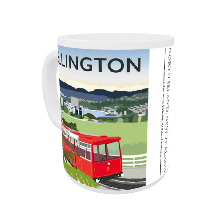 Wellington, North Island, New Zealand Coloured Insert Mug