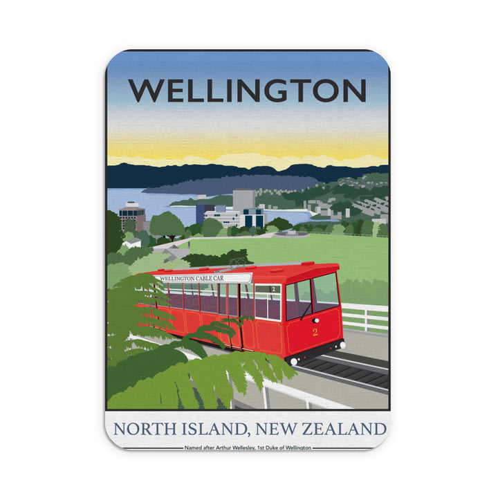 Wellington, North Island, New Zealand Mouse mat