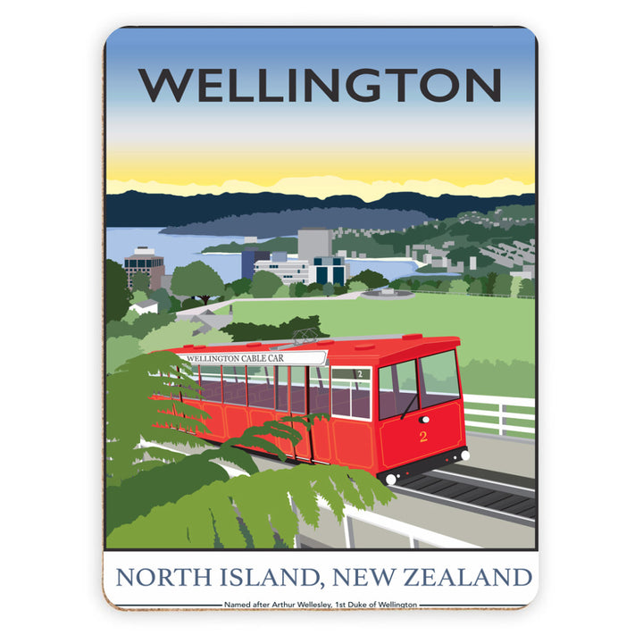 Wellington, North Island, New Zealand Placemat