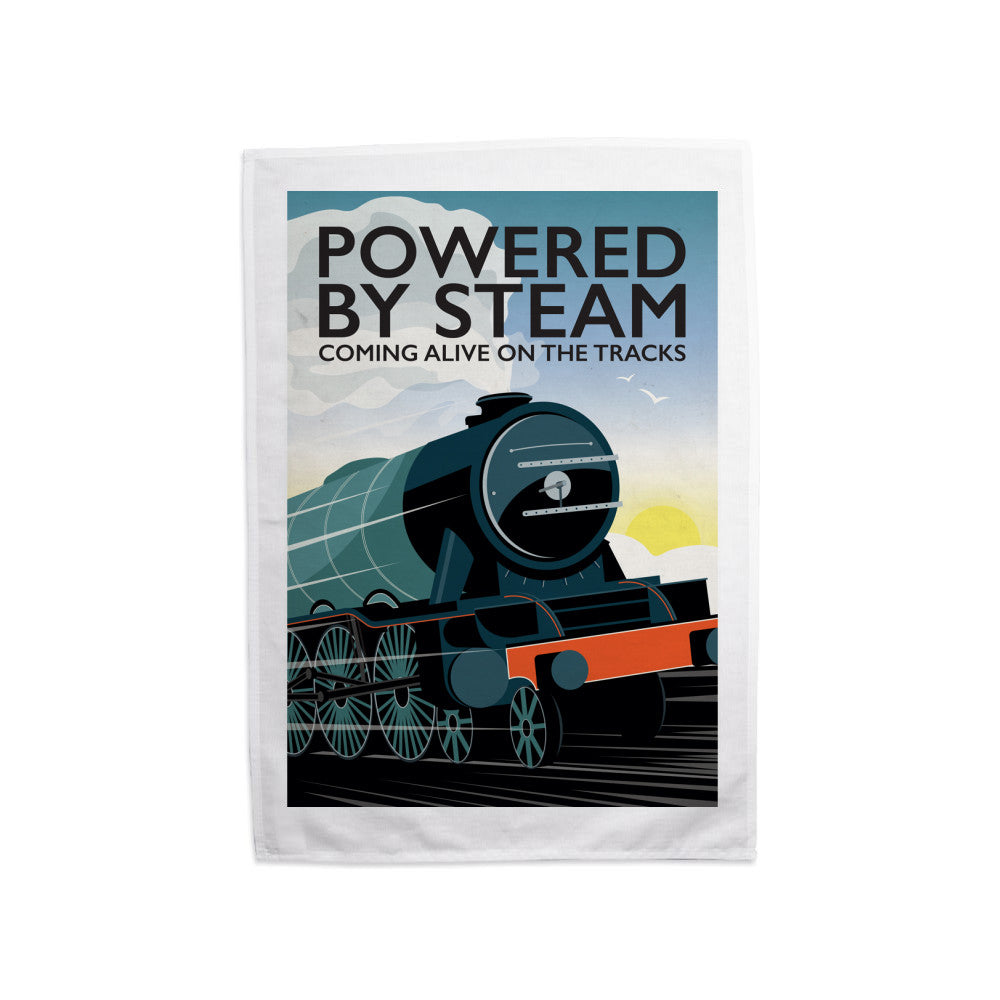 Powered By Steam, Tea Towel