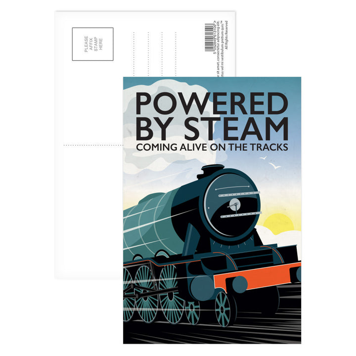 Powered By Steam, Postcard Pack