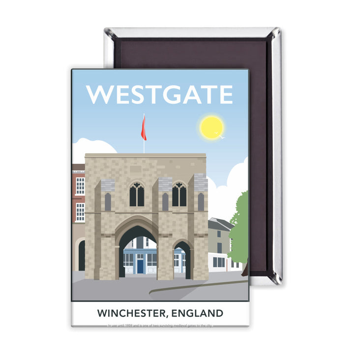 Westgate, Winchester, Hampshire Magnet