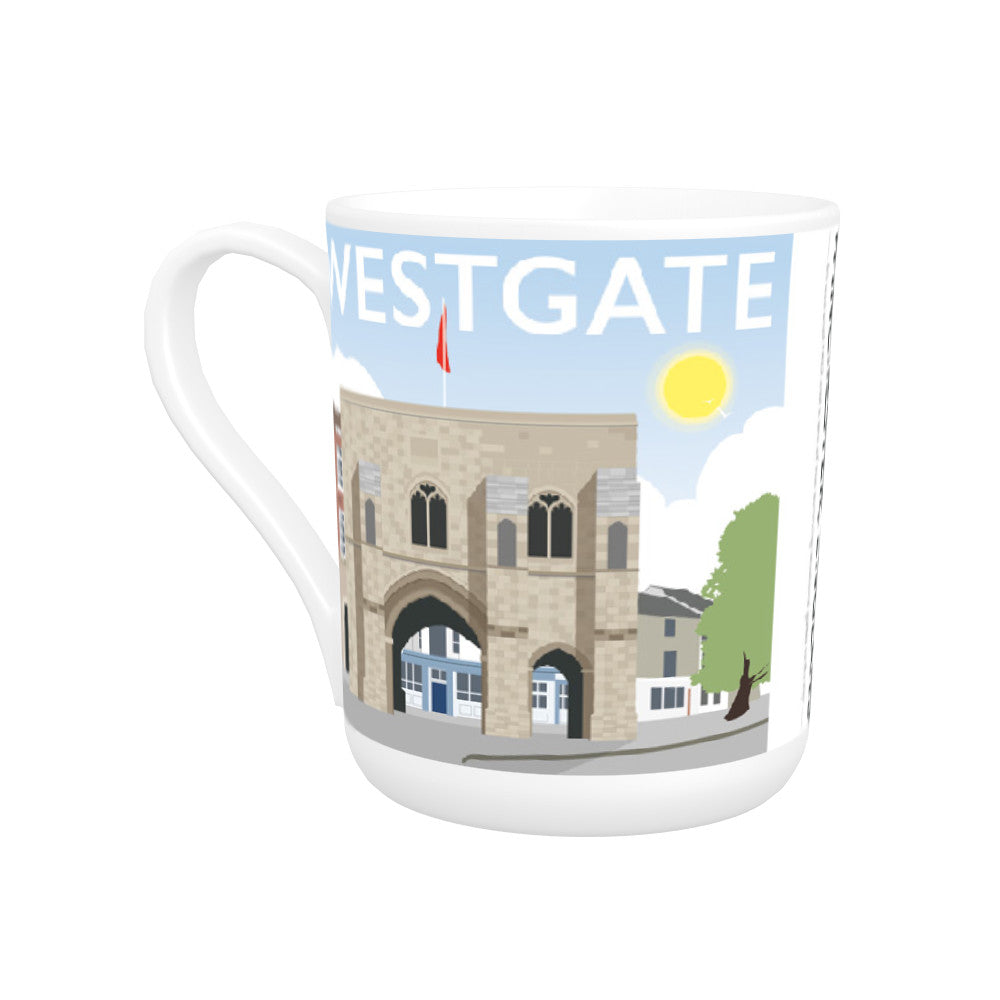Westgate, Winchester, Hampshire Bone China Mug