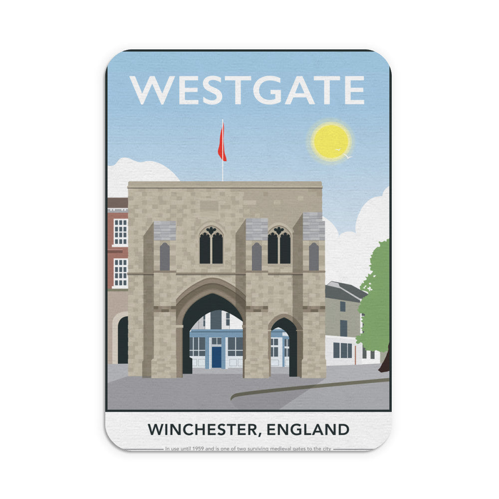 Westgate, Winchester, Hampshire Mouse mat