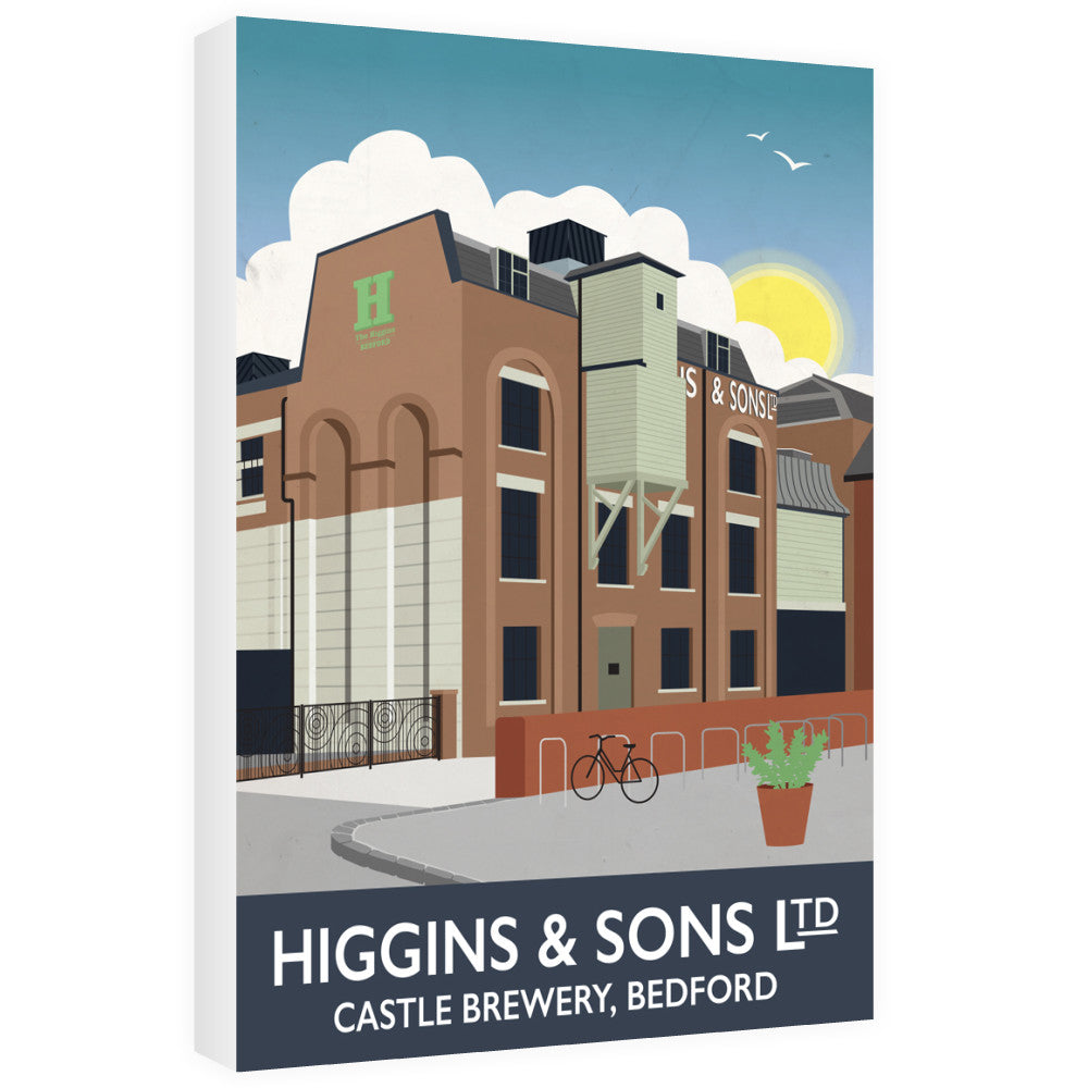 Higgins and Sons, Bedford 60cm x 80cm Canvas