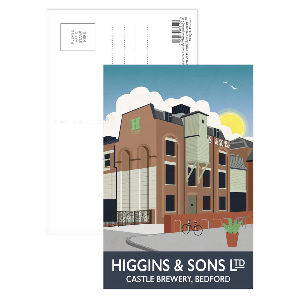 Higgins and Sons, Bedford Postcard Pack