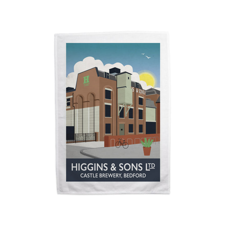 Higgins and Sons, Bedford Tea Towel
