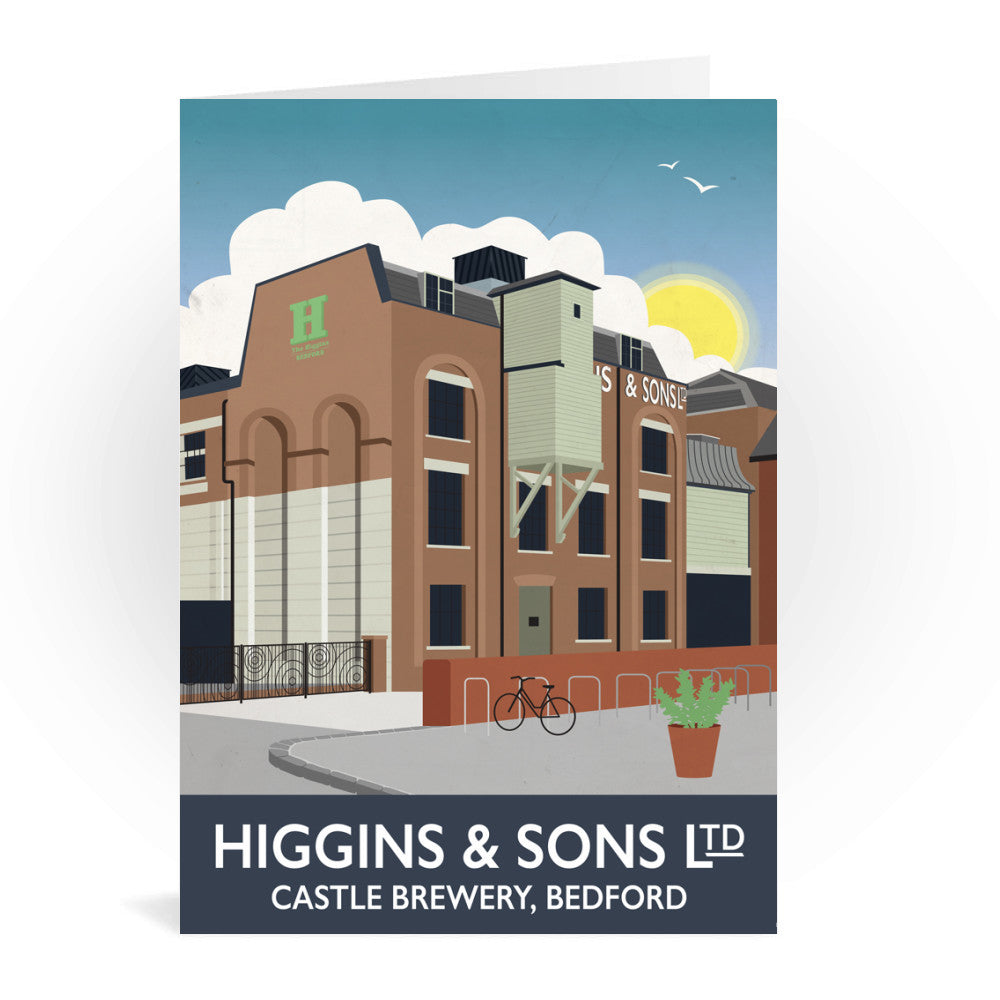 Higgins and Sons, Bedford Greeting Card 7x5