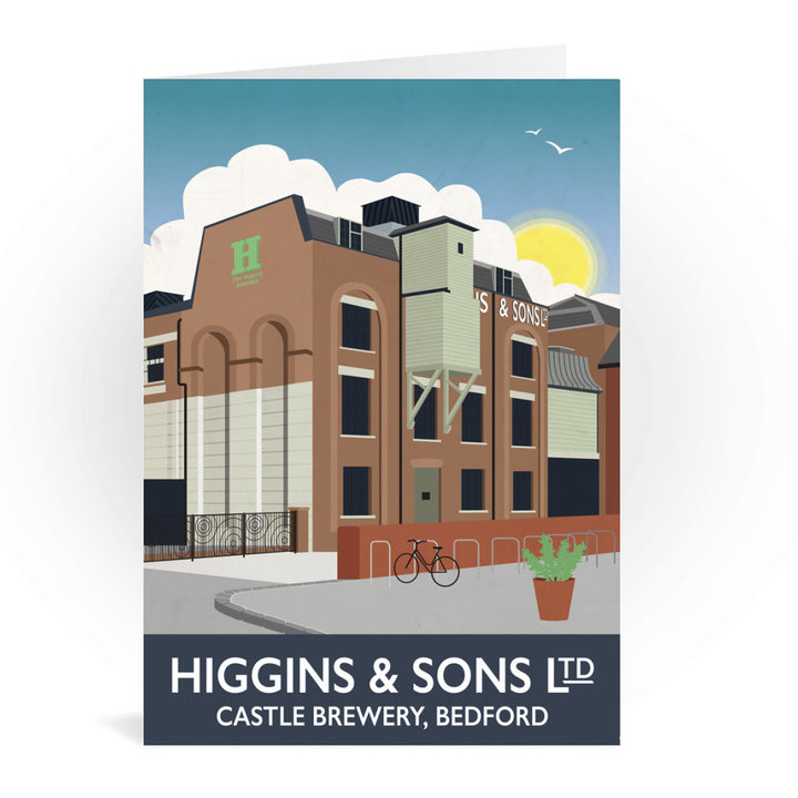 Higgins and Sons, Bedford Greeting Card 7x5