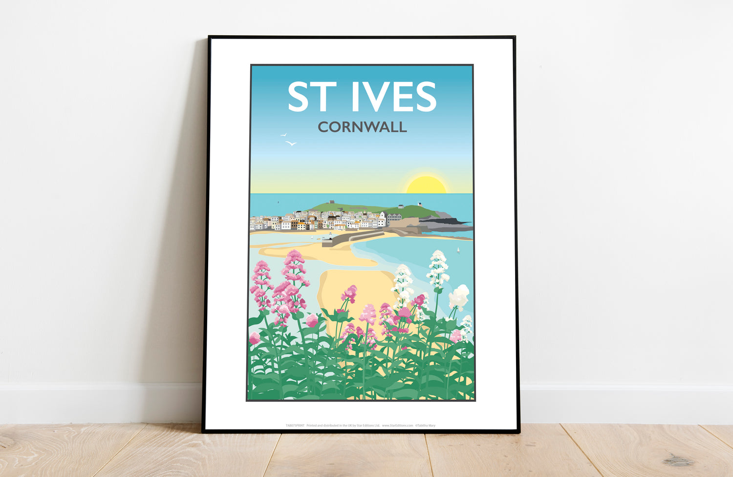 St Ives, Cornwall - Art Print