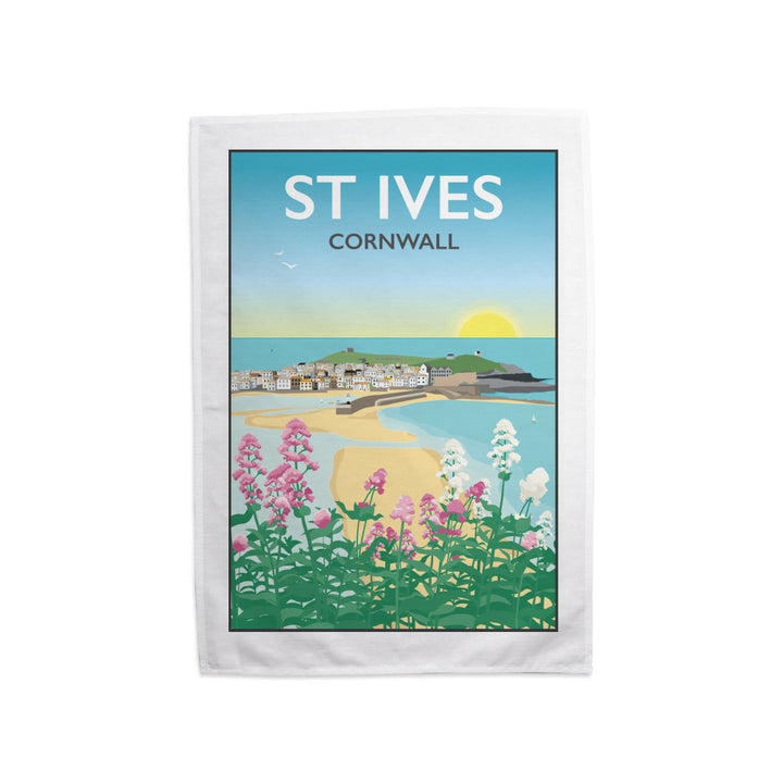 St Ives, Cornwall Tea Towel