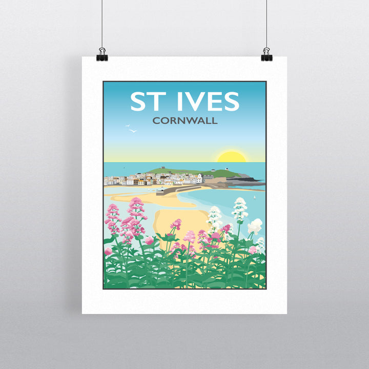 St Ives, Cornwall 90x120cm Fine Art Print