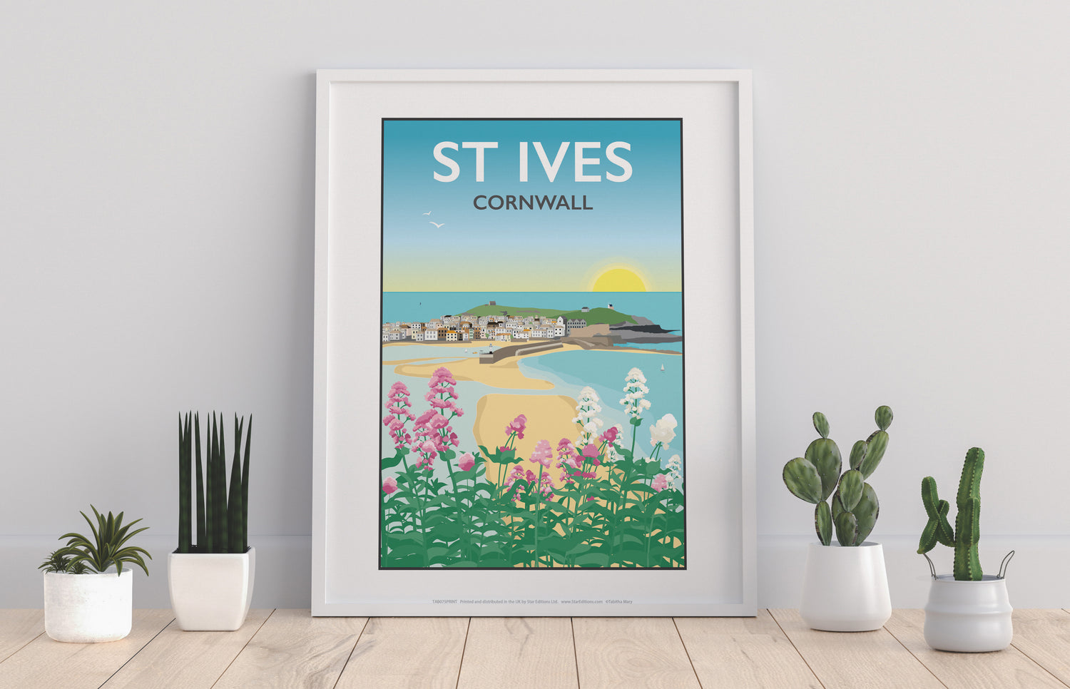 St Ives, Cornwall - Art Print