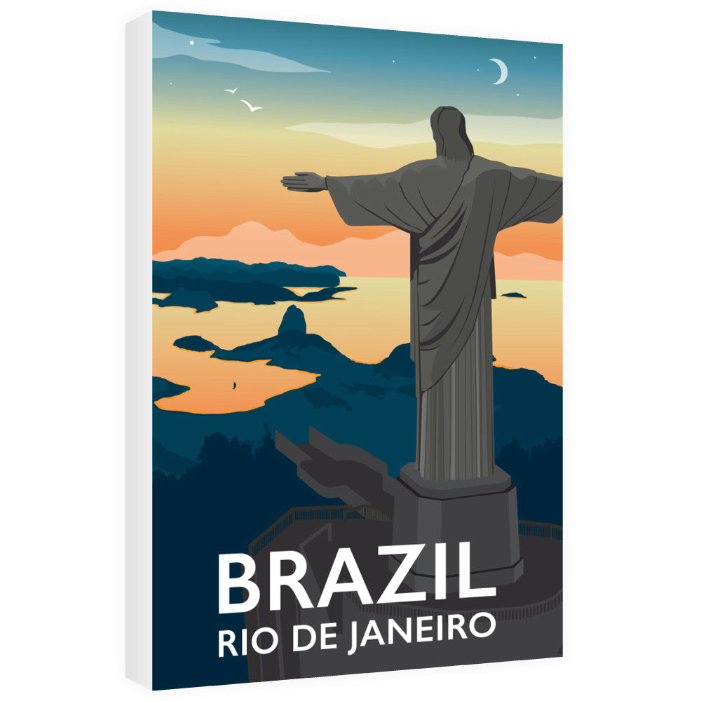 Rio De Janiero, Brazil 60cm x 80cm Canvas