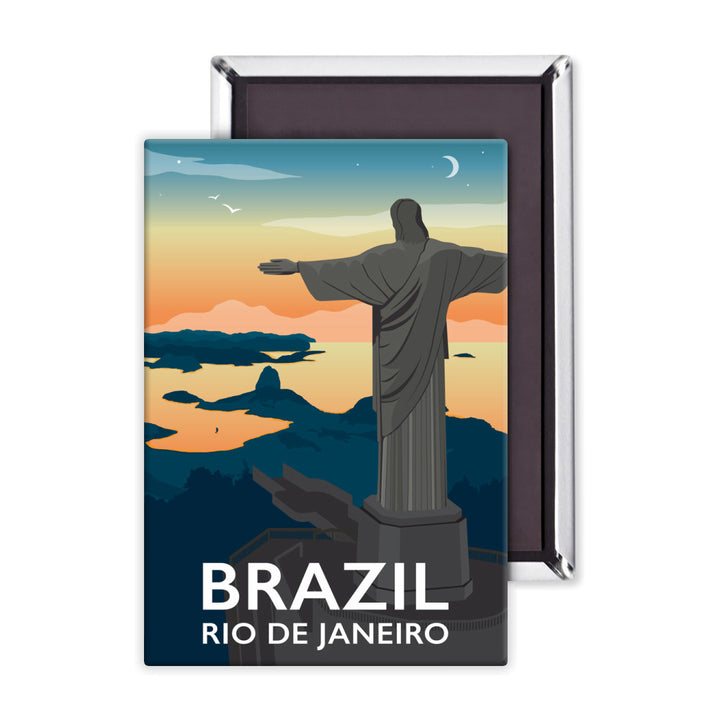 Rio De Janiero, Brazil Magnet