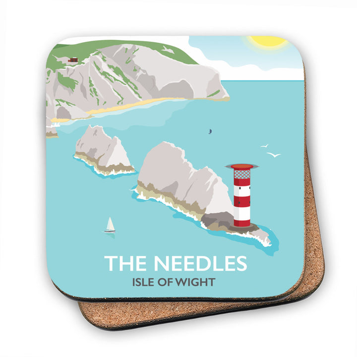 The Needles, Isle of Wight MDF Coaster