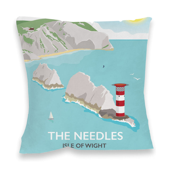 The Needles, Isle of Wight Fibre Filled Cushion