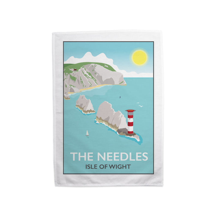 The Needles, Isle of Wight Tea Towel
