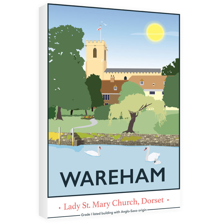 Wareham, Dorset 60cm x 80cm Canvas
