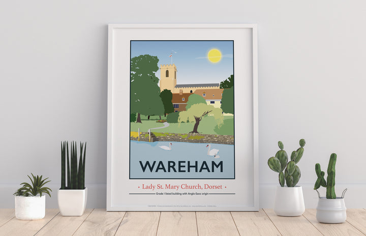 Wareham, Dorset - Art Print
