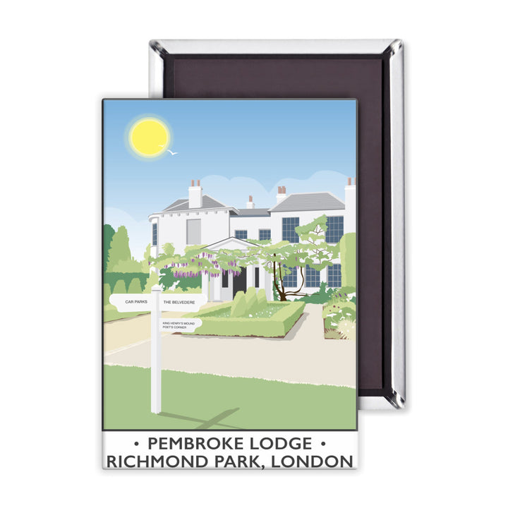 Pembroke Lodge, Richmond Park, London Magnet