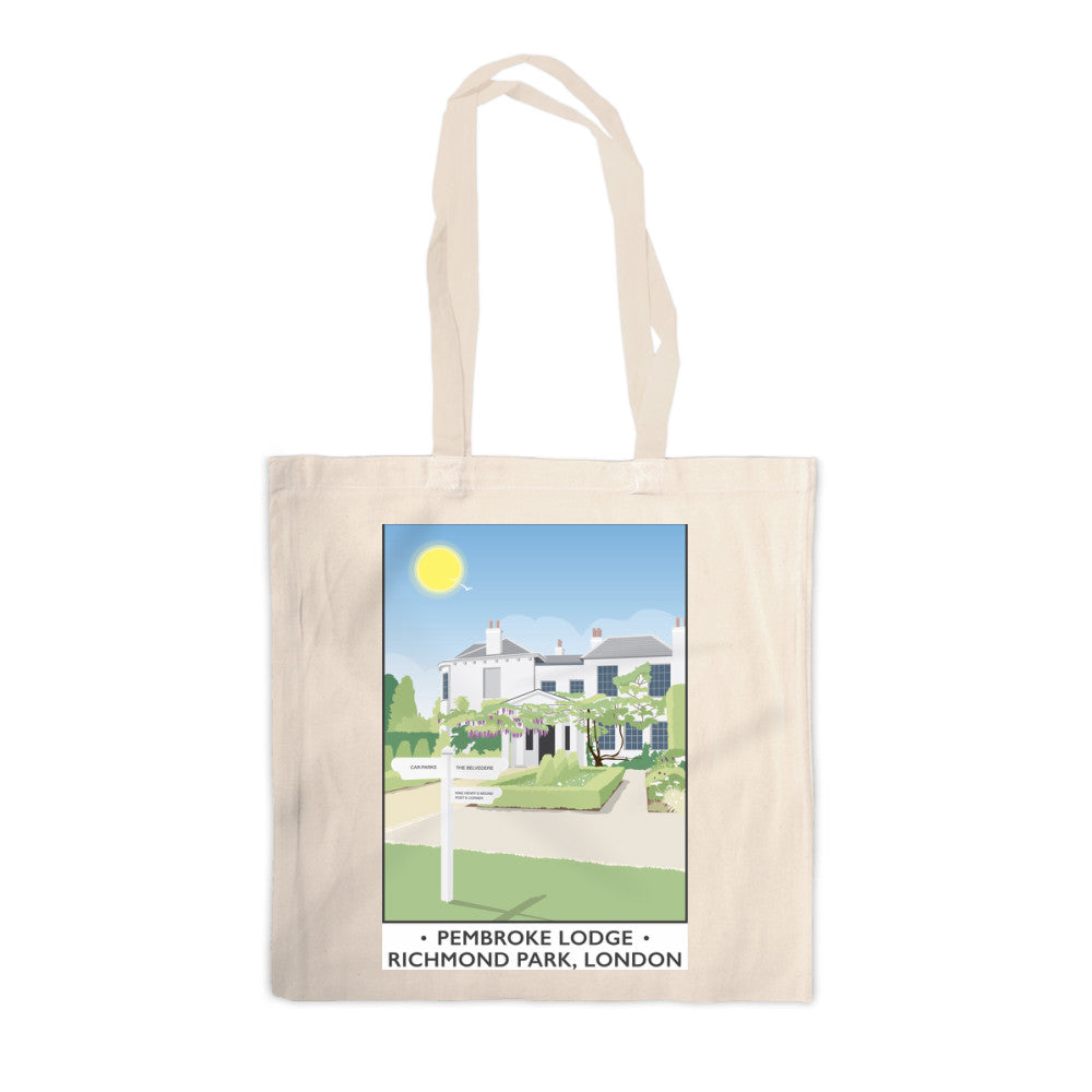 Pembroke Lodge, Richmond Park, London Canvas Tote Bag