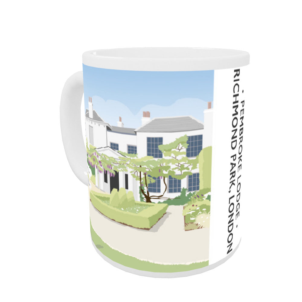 Pembroke Lodge, Richmond Park, London Coloured Insert Mug
