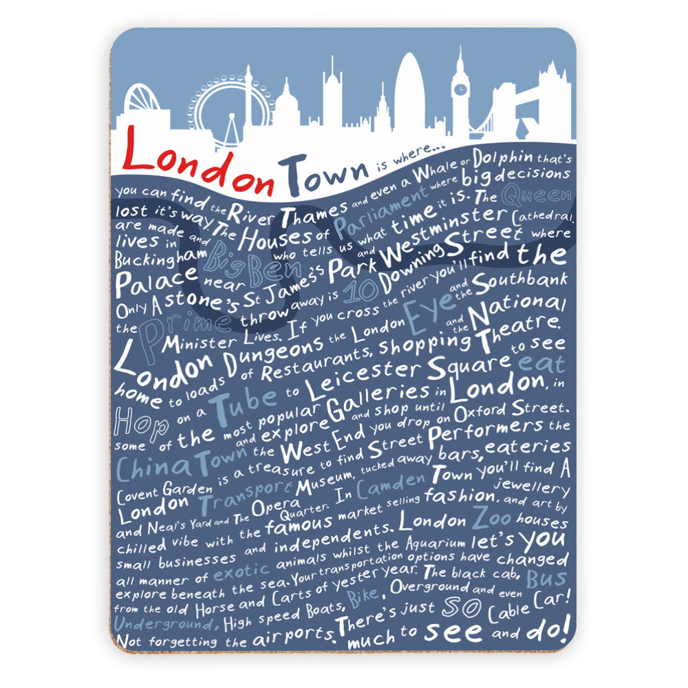 London Town, Placemat