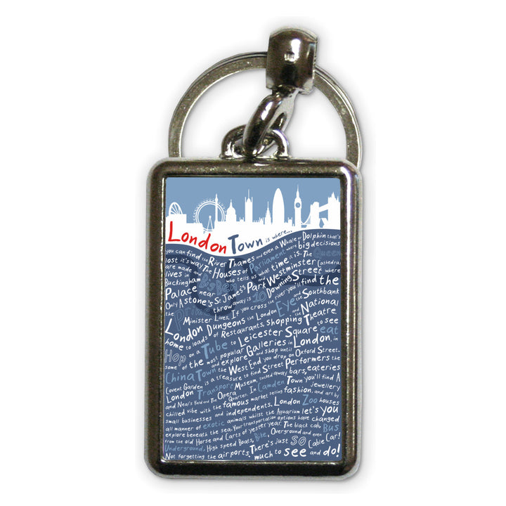 London Town, Metal Keyring