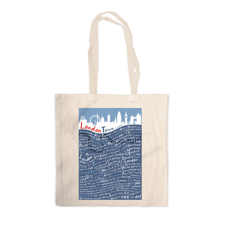 London Town, Canvas Tote Bag