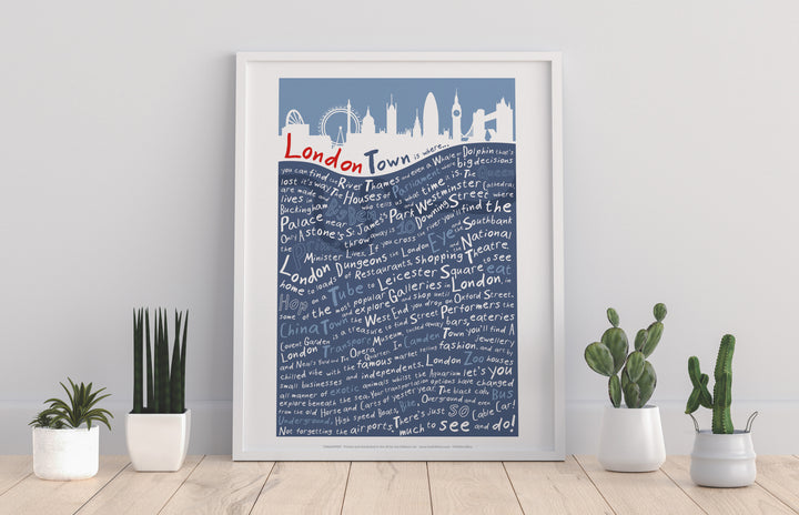 London Town, - Art Print