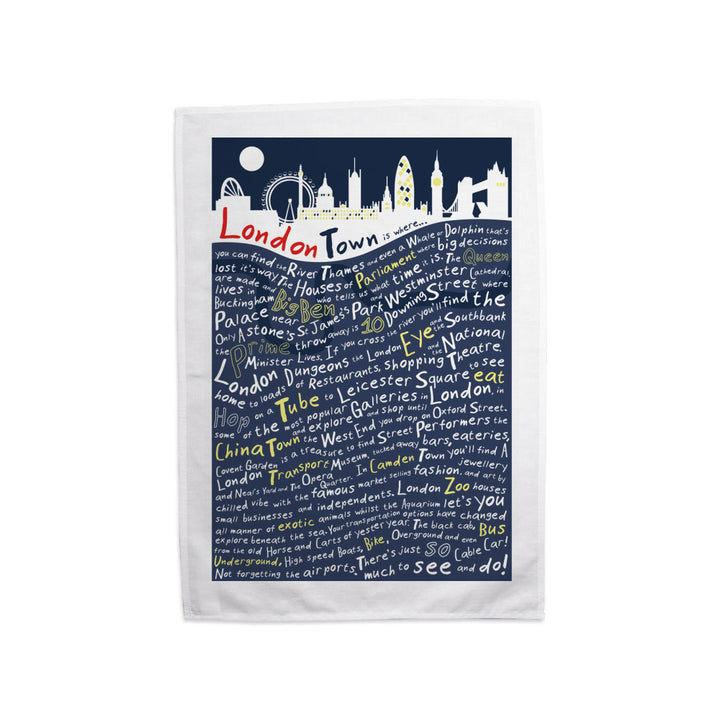 London Town, Tea Towel