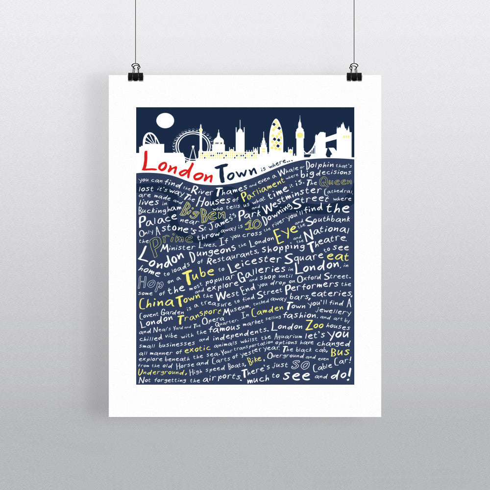 London Town, - Art Print