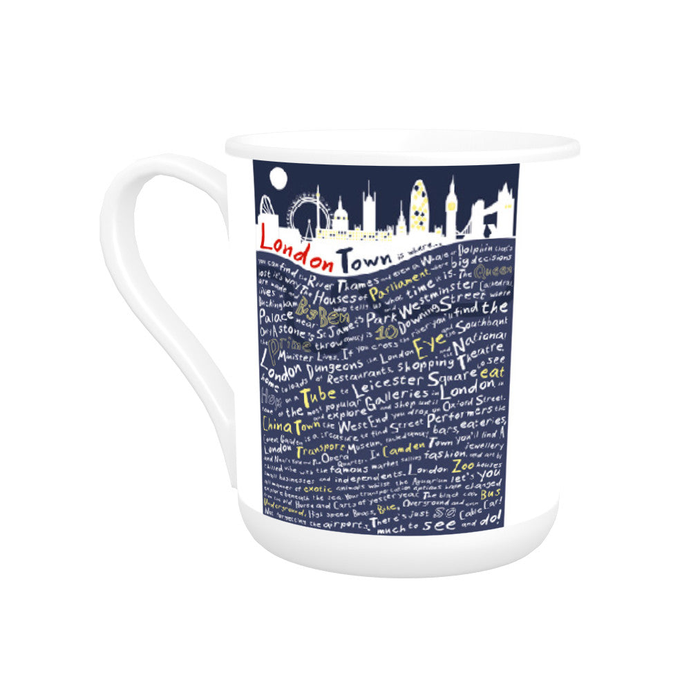 London Town, Bone China Mug