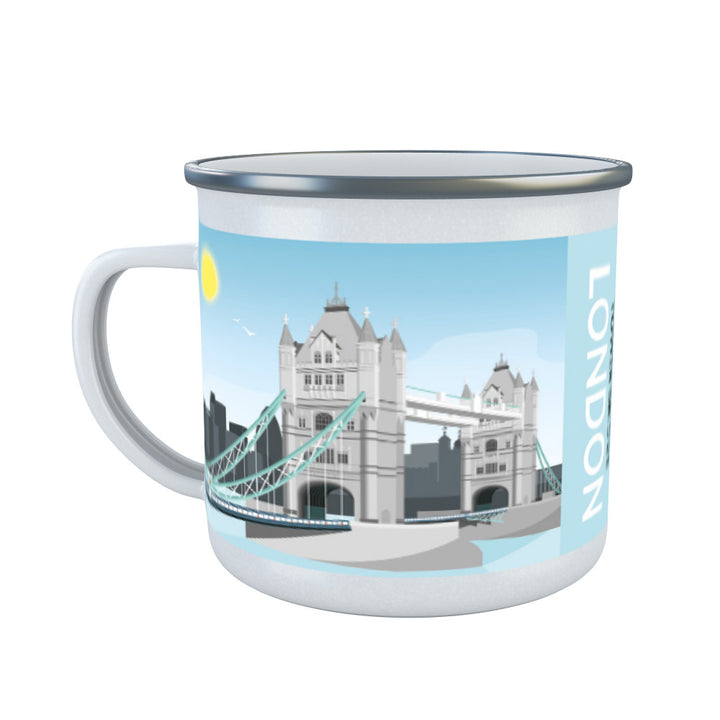 Tower Bridge, London Enamel Mug