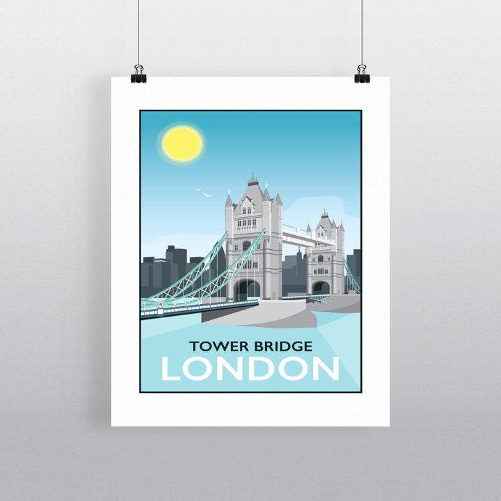 Tower Bridge, London 90x120cm Fine Art Print