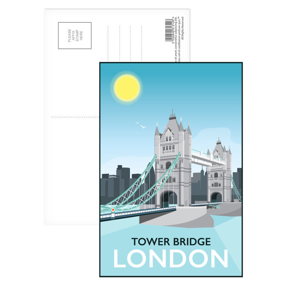 Tower Bridge, London Postcard Pack