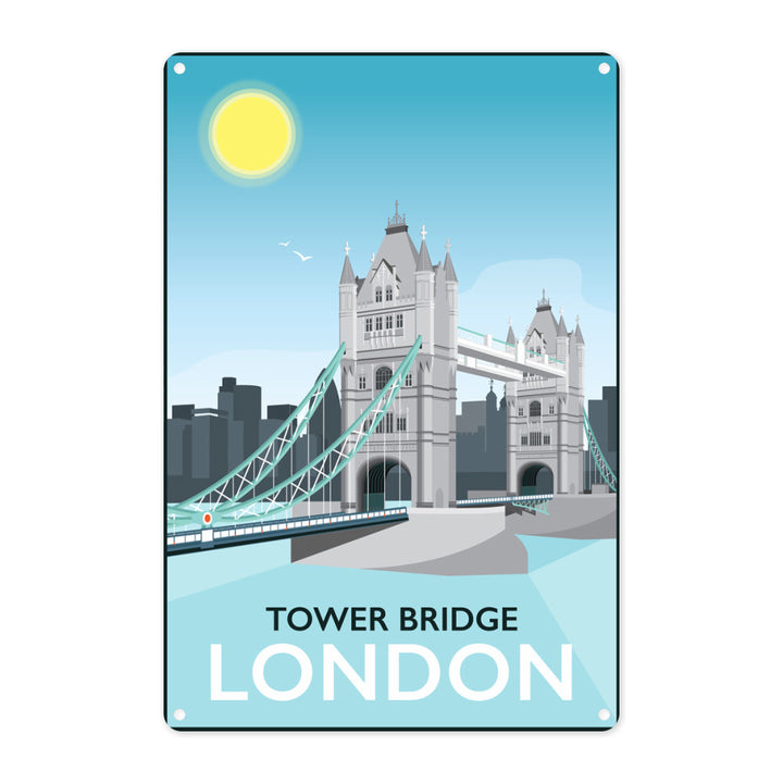 Tower Bridge, London Metal Sign